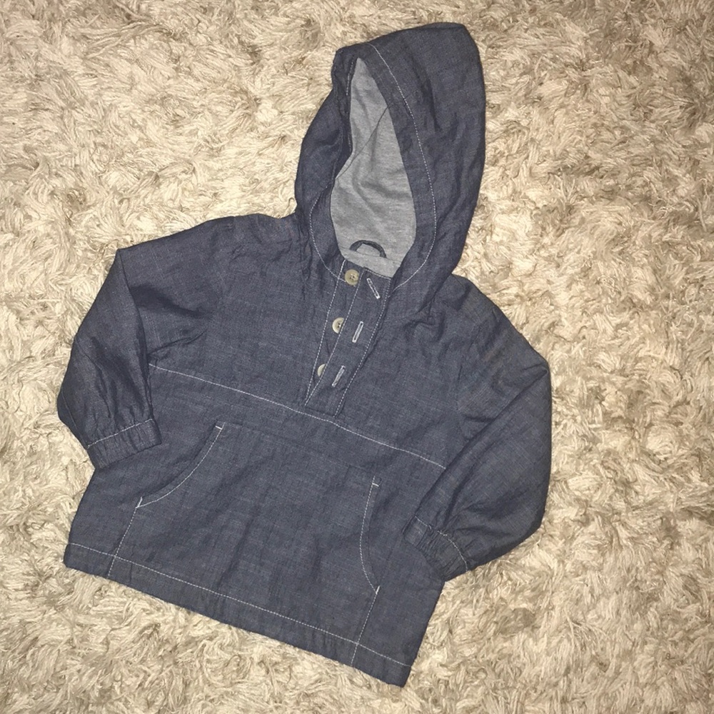 Toddler Denim Pullover